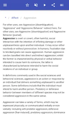 Psychological terms android App screenshot 11