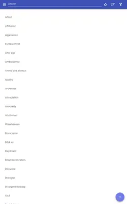 Psychological terms android App screenshot 4